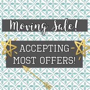 MOVING SALE!